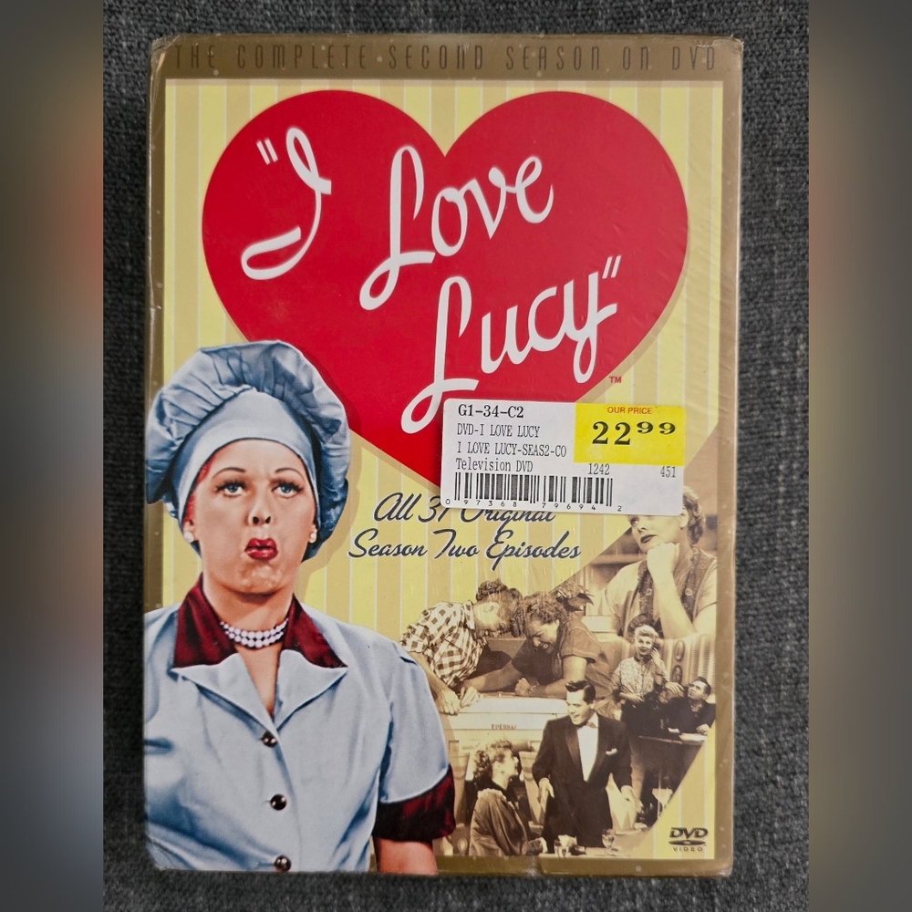 I Love Lucy Season 2 DVD